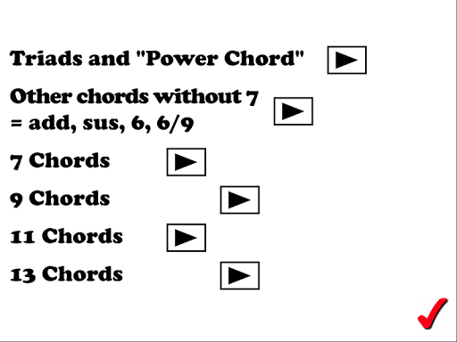 Chords, chords and more chords - عکس برنامه موبایلی اندروید