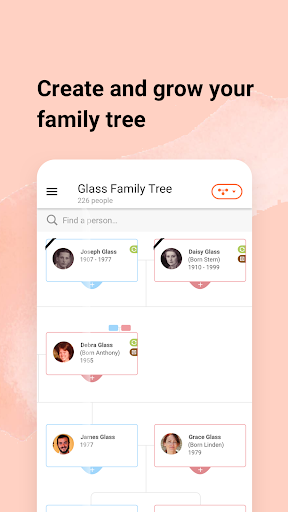 MyHeritage: Family Tree & DNA - عکس برنامه موبایلی اندروید