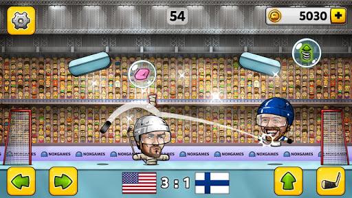 🏒Puppet Ice Hockey: Pond Head 🏆 - Gameplay image of android game
