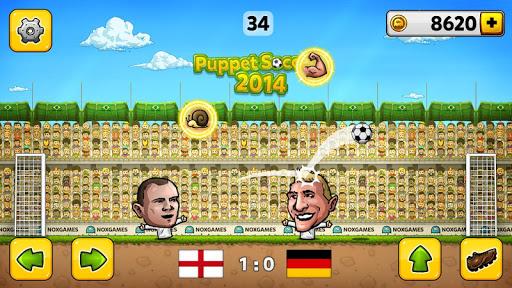 Puppet Soccer - Football - Gameplay image of android game