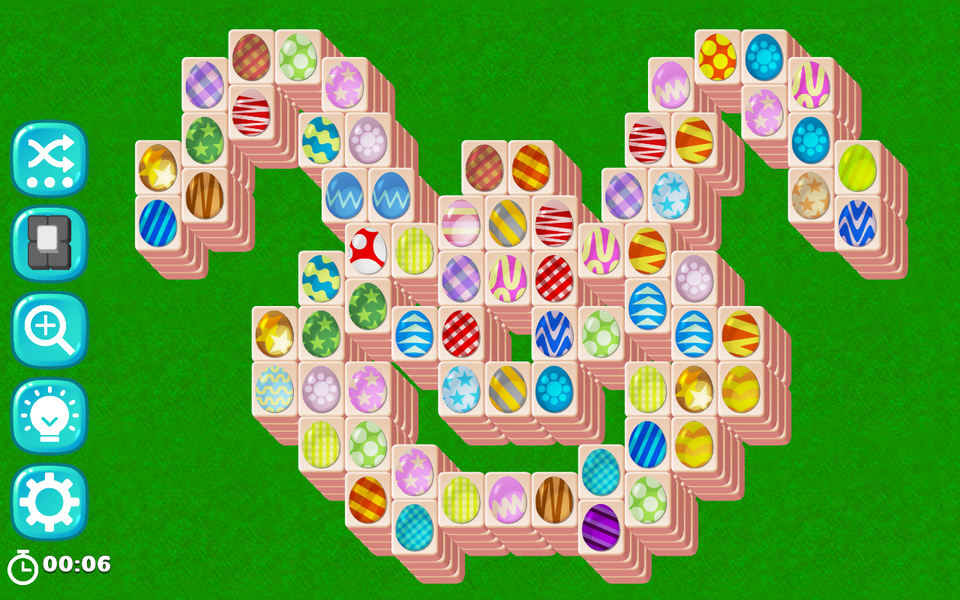 Easter Eggs Mahjong Tiles - عکس بازی موبایلی اندروید