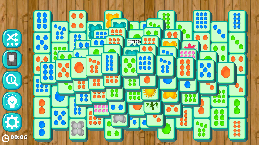 Easter Eggs Mahjong Tiles - عکس بازی موبایلی اندروید
