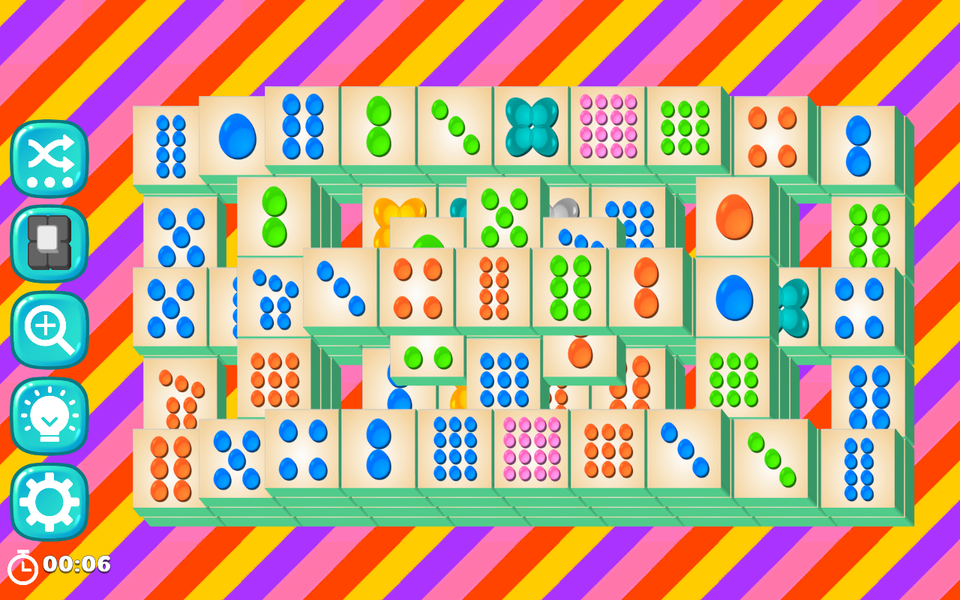 Easter Eggs Mahjong Tiles - عکس بازی موبایلی اندروید