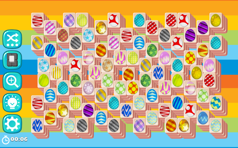 Easter Eggs Mahjong Tiles - عکس بازی موبایلی اندروید