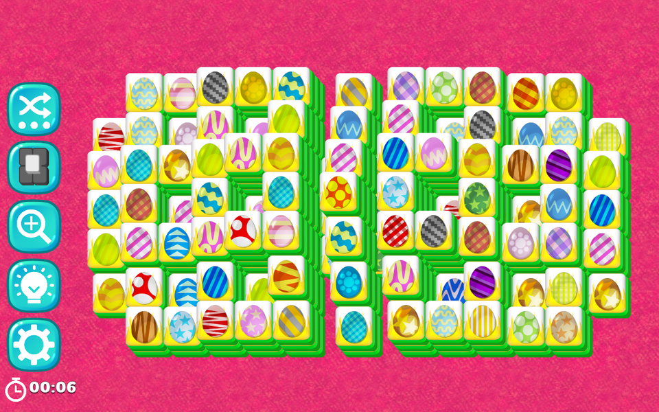 Easter Eggs Mahjong Tiles - عکس بازی موبایلی اندروید