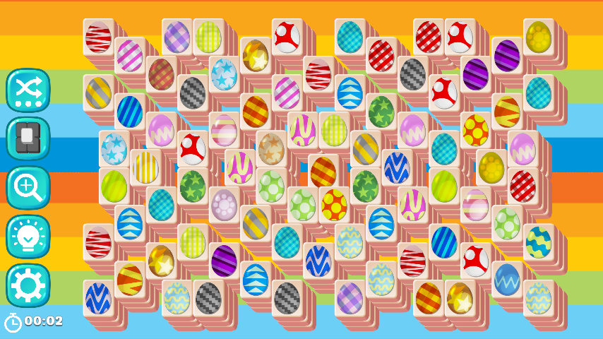 Easter Eggs Mahjong Tiles - عکس بازی موبایلی اندروید