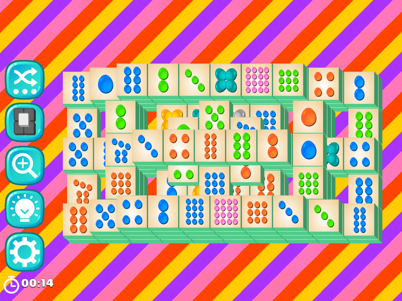 Easter Eggs Mahjong Tiles - عکس بازی موبایلی اندروید