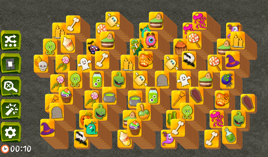 Mahjong Spooky: Halloween - عکس بازی موبایلی اندروید