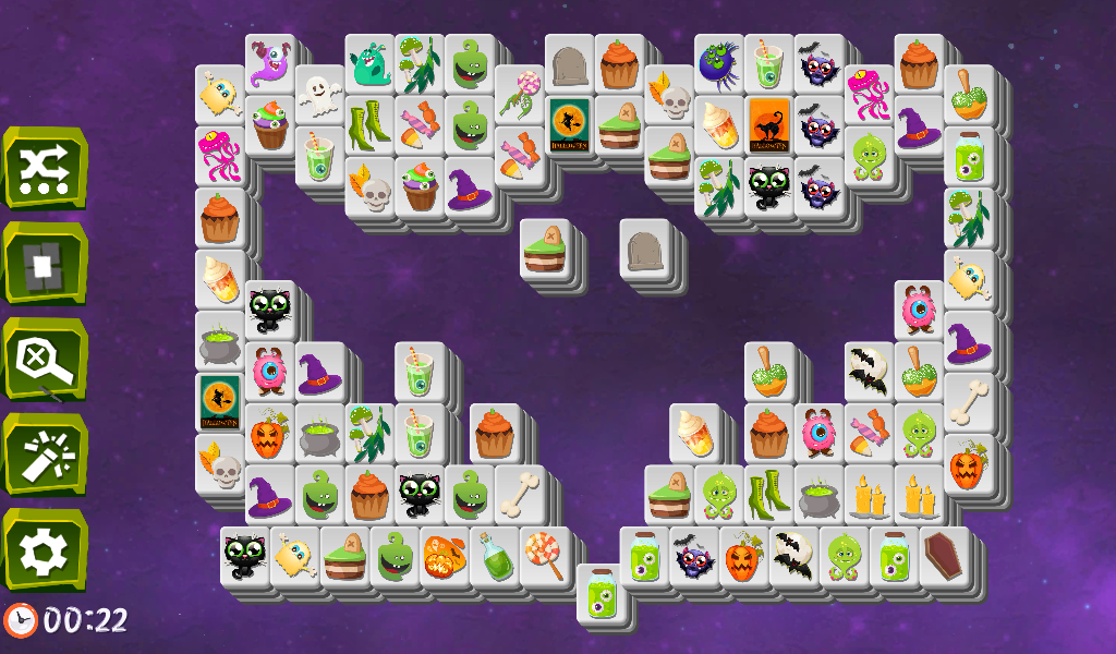 Mahjong Spooky: Halloween - عکس بازی موبایلی اندروید