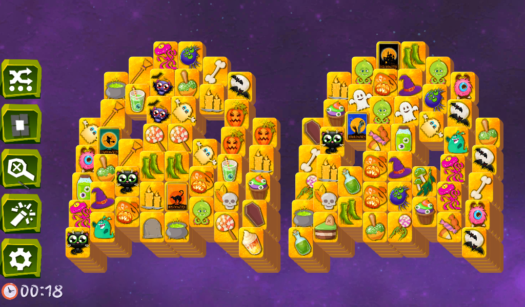 Mahjong Spooky: Halloween - عکس بازی موبایلی اندروید