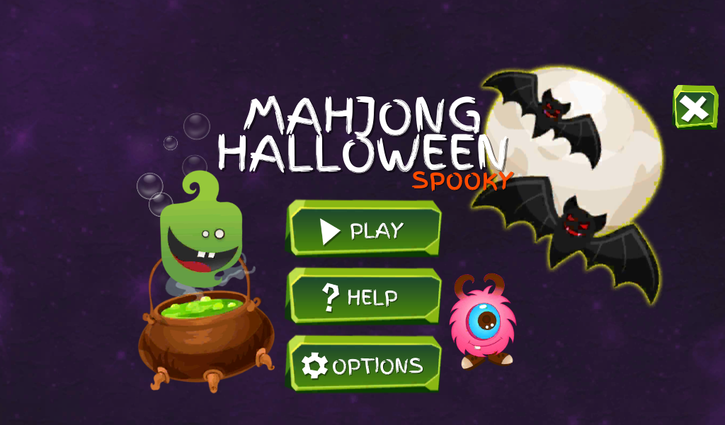Mahjong Spooky: Halloween - عکس بازی موبایلی اندروید