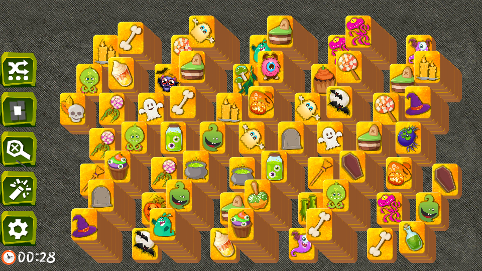 Mahjong Spooky: Halloween - عکس بازی موبایلی اندروید
