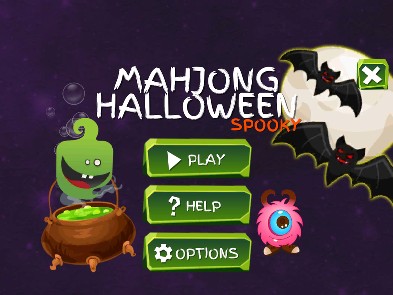 Mahjong Spooky: Halloween - عکس بازی موبایلی اندروید
