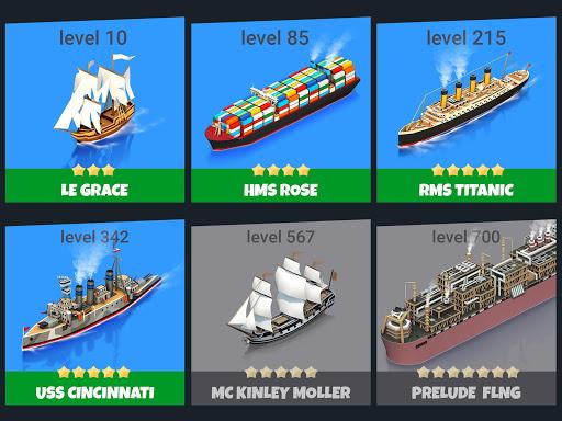 Sea Port: Cargo Boat Tycoon - Gameplay image of android game