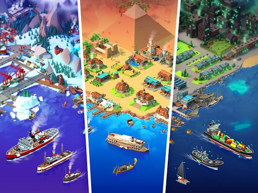 Sea Port: Cargo Boat Tycoon - عکس بازی موبایلی اندروید