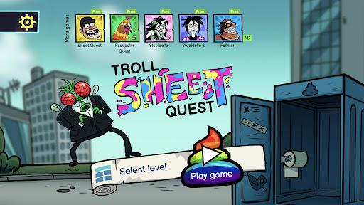 Troll Toilet Quest - Image screenshot of android app