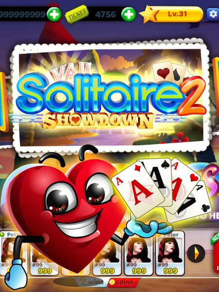 Solitaire Showdown ۲ - عکس بازی موبایلی اندروید