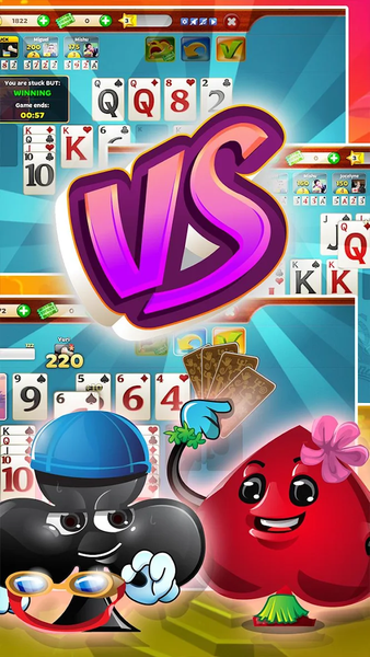 Solitaire Showdown 2 - عکس بازی موبایلی اندروید