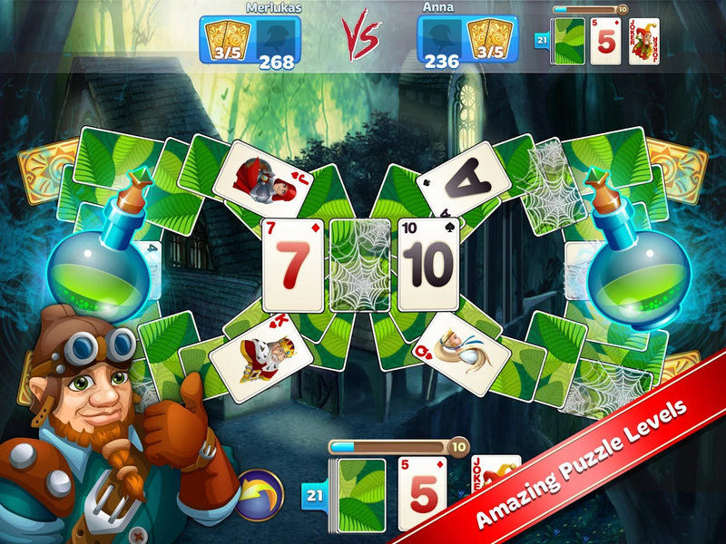 Solitaire Tales Live - عکس بازی موبایلی اندروید
