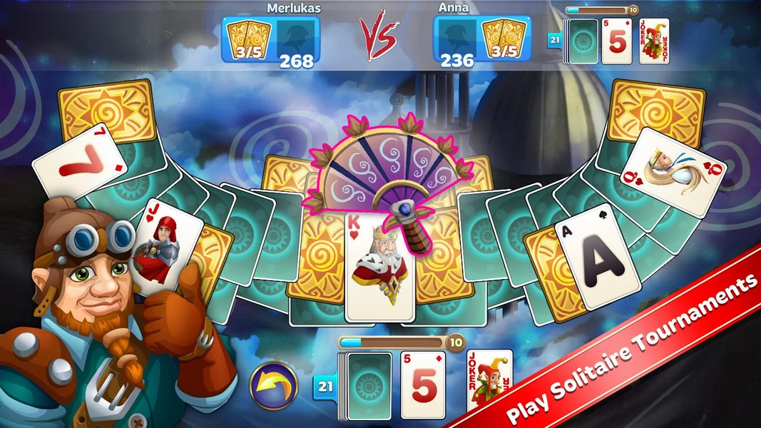 Solitaire Tales Live - عکس بازی موبایلی اندروید