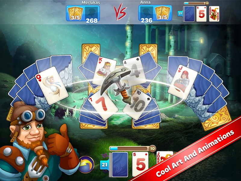 Solitaire Tales Live - عکس بازی موبایلی اندروید