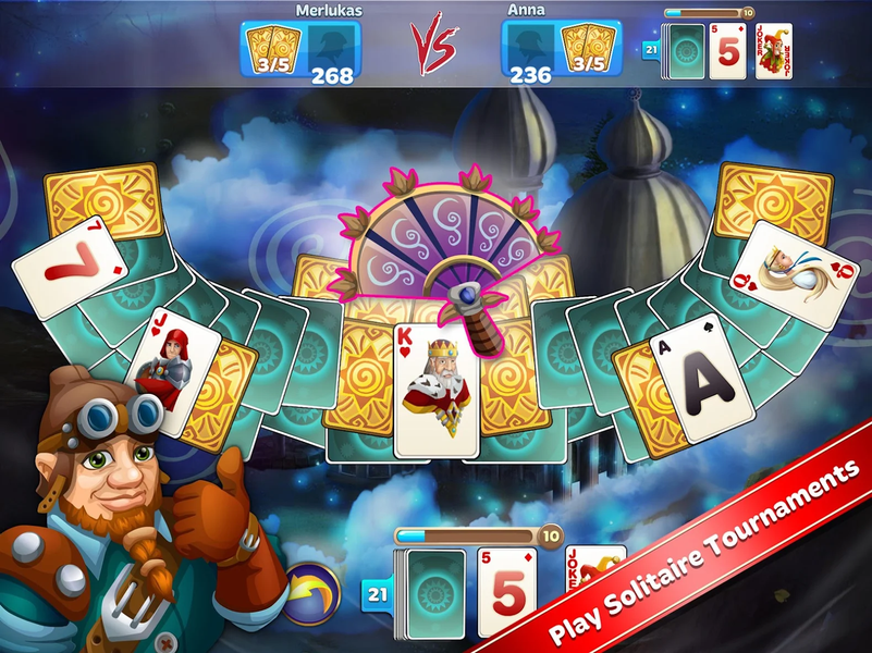 Solitaire Tales Live - عکس بازی موبایلی اندروید
