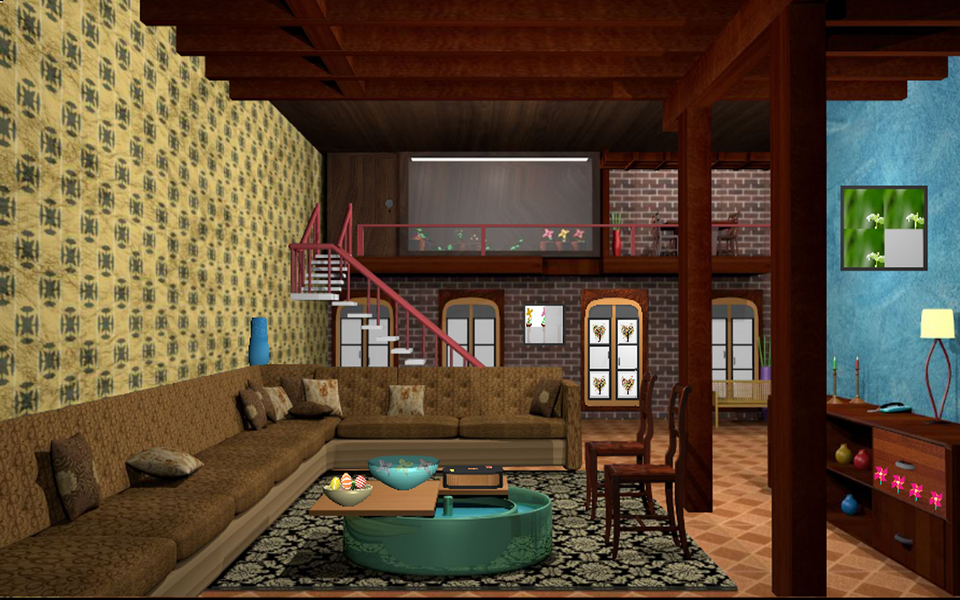 3D 25 Rooms Escape - Gameplay image of android game