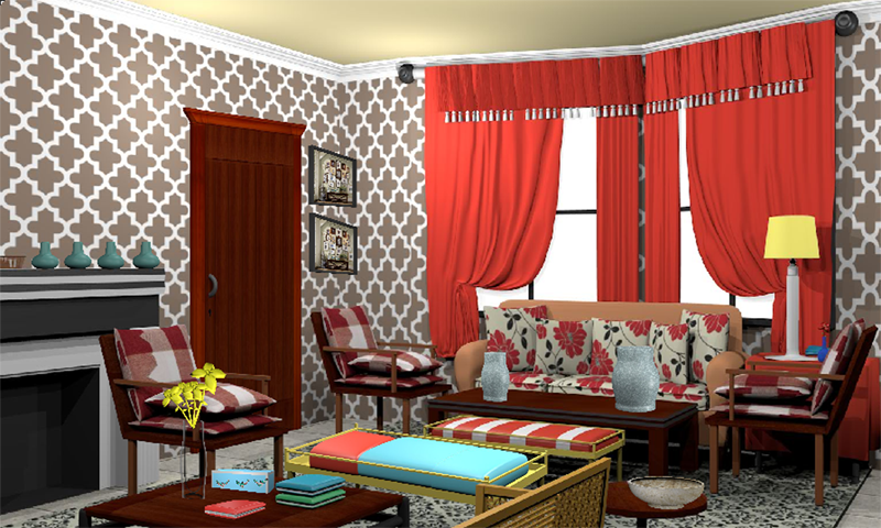 3D 25 Rooms Escape - Gameplay image of android game