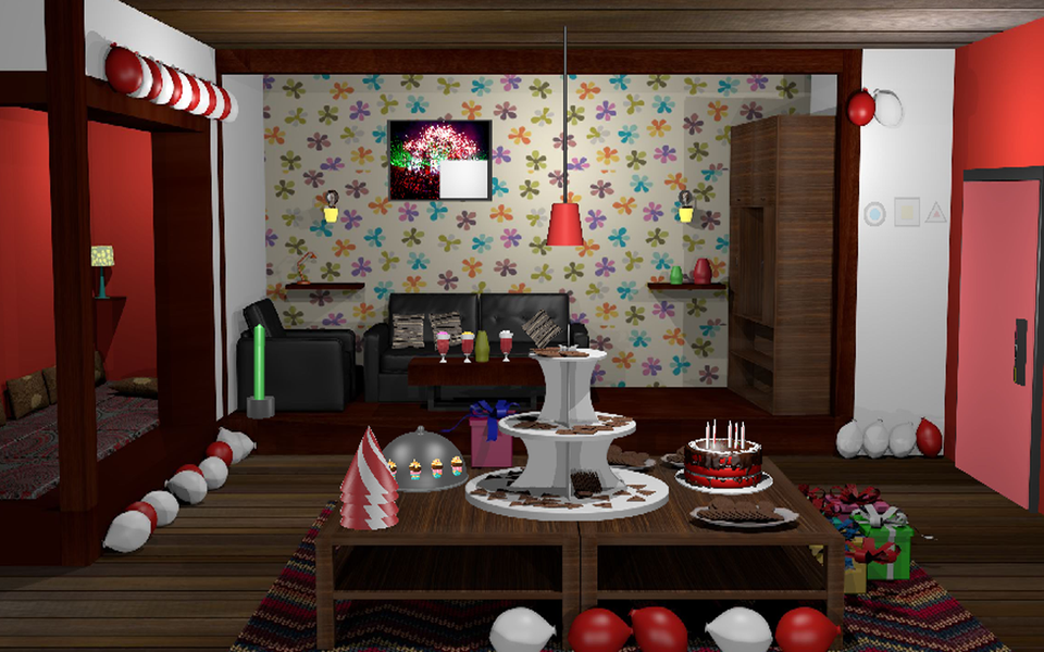 3D 25 Rooms Escape - Gameplay image of android game