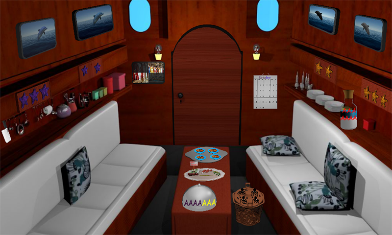 3D Escape Games-Puzzle Boathouse - Gameplay image of android game
