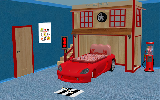 3D Escape Puzzle Kids Room 1 - Gameplay image of android game