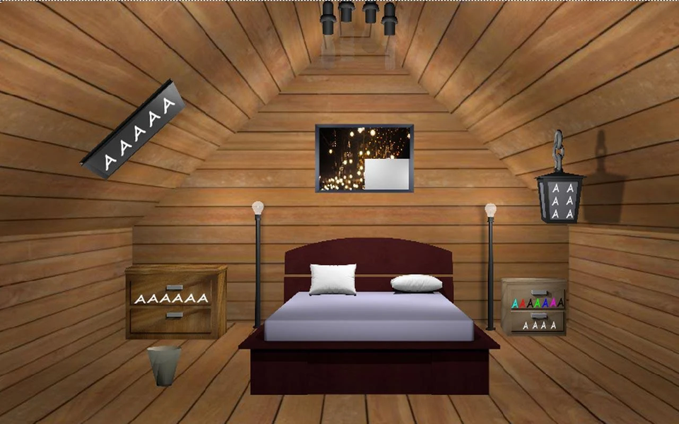 3D Escape Games-Puzzle Rooms 4 - Gameplay image of android game