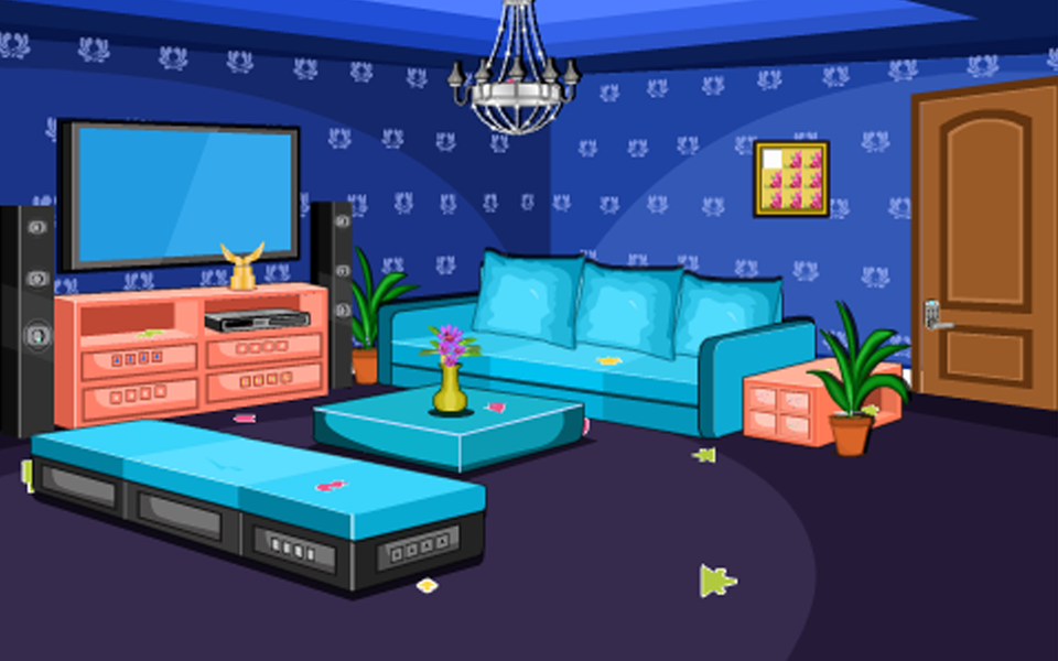 3D Escape Games-Puzzle Rooms 4 - Gameplay image of android game