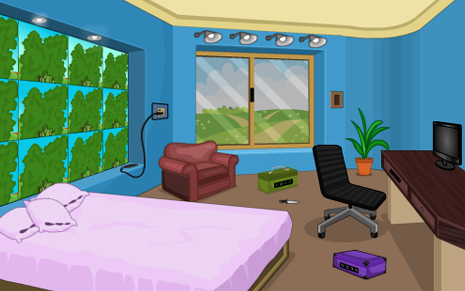 3D Escape Games-Puzzle Rooms 4 - Gameplay image of android game