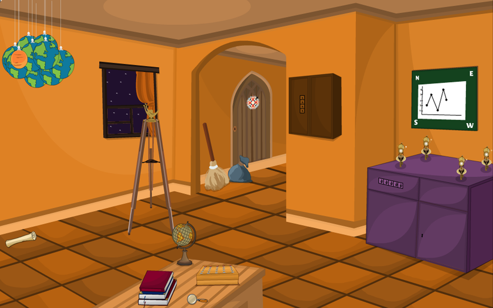 3D Escape Games-Puzzle Rooms 4 - Gameplay image of android game
