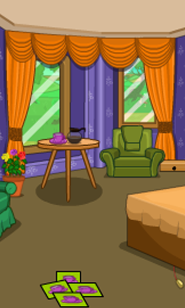 3D Escape Games-Puzzle Rooms 4 - Gameplay image of android game