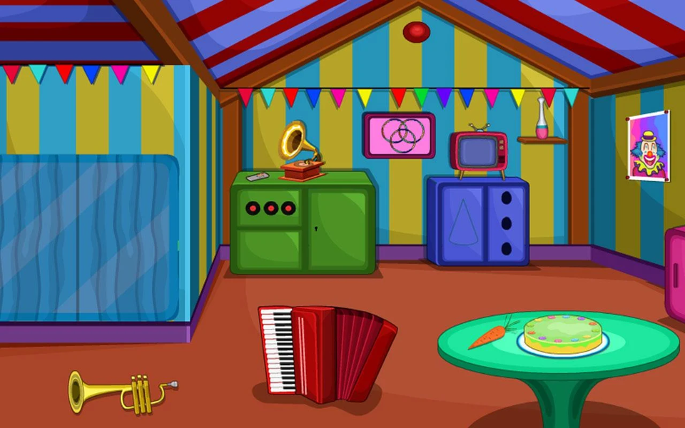 Escape Games-Puzzle Clown Room - عکس بازی موبایلی اندروید