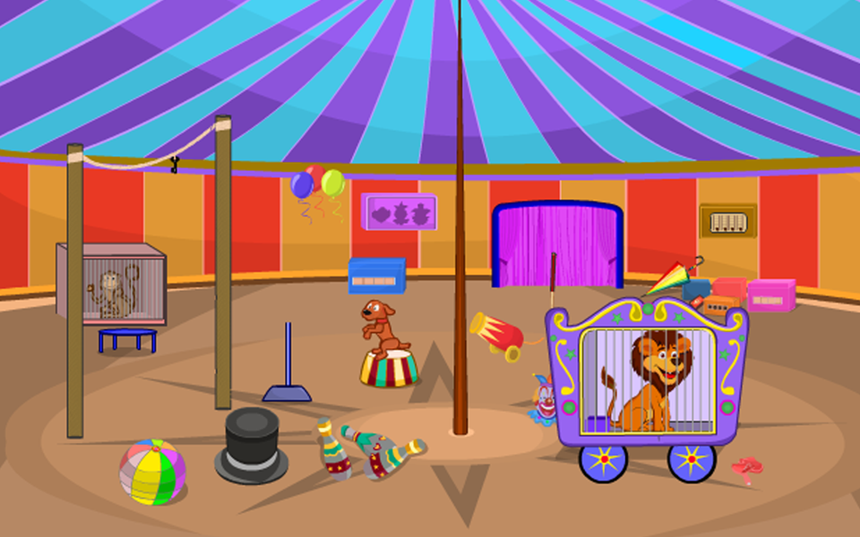 Escape Games-Puzzle Clown Room - عکس بازی موبایلی اندروید