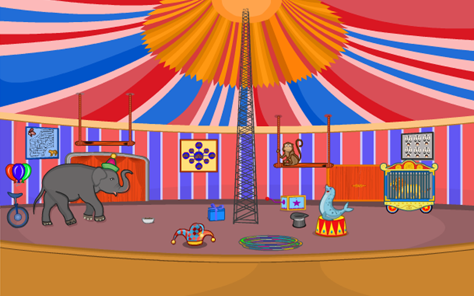 Escape Games-Puzzle Clown Room - عکس بازی موبایلی اندروید