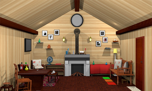 3D Escape Games-Country Cottage - Gameplay image of android game
