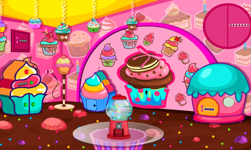Escape Games-Cupcake Rooms - عکس بازی موبایلی اندروید