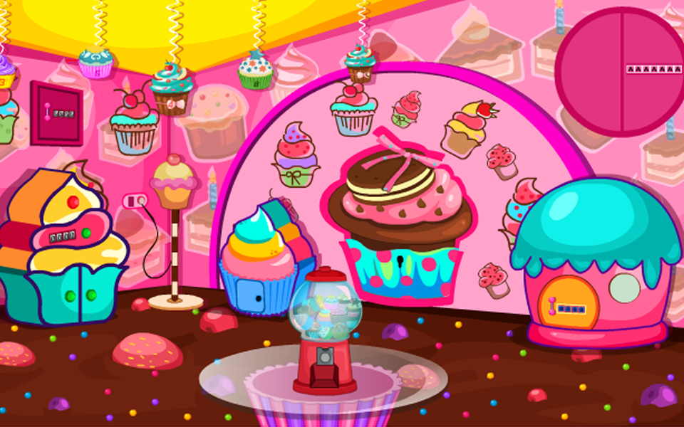 Escape Games-Cupcake Rooms - عکس بازی موبایلی اندروید