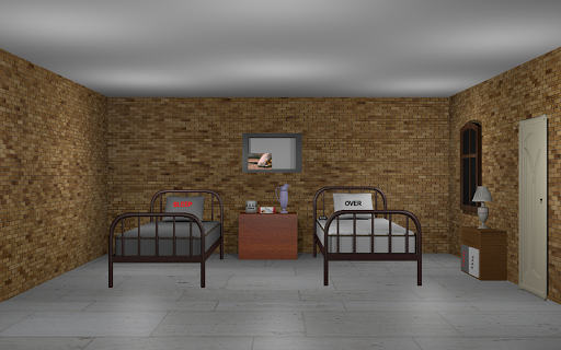 3D Escape Games-Puzzle Bedroom 1 - Gameplay image of android game
