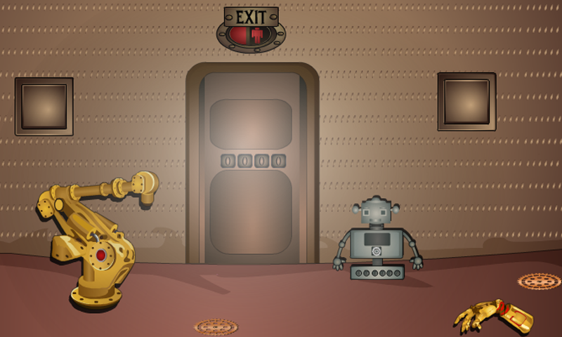 Escape Games-Cyborg Room - Gameplay image of android game