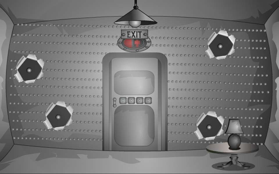 Escape Games-Cyborg Room - Gameplay image of android game