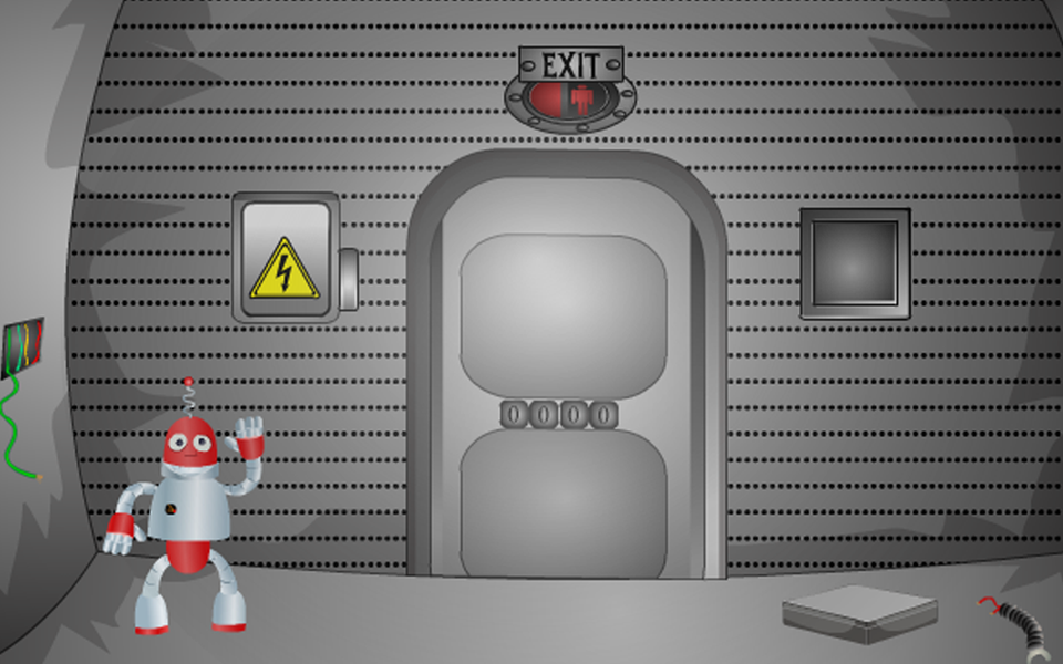 Escape Games-Cyborg Room - Gameplay image of android game