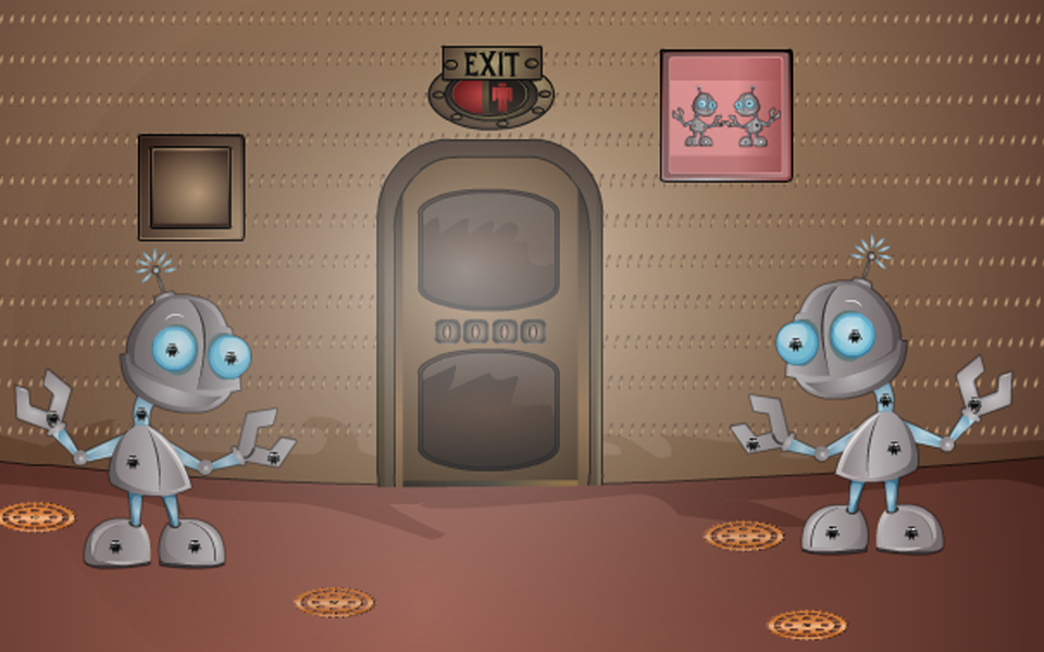 Escape Games-Cyborg Room - Gameplay image of android game