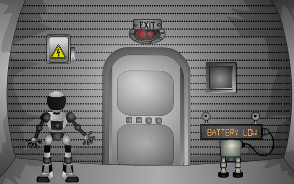 Escape Games-Cyborg Room - Gameplay image of android game