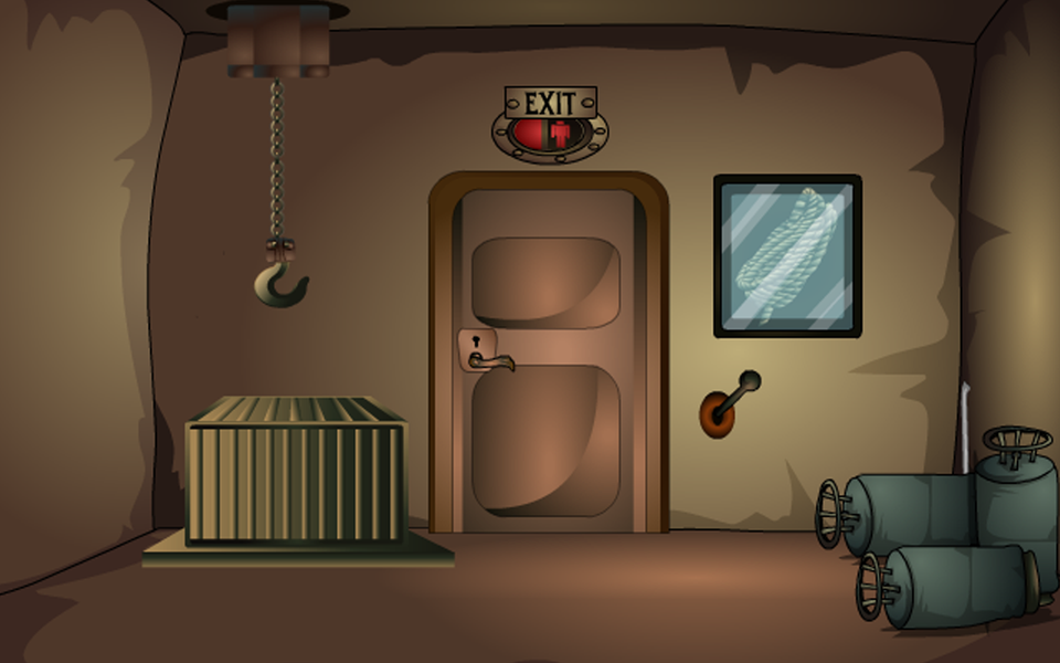 Escape Games-Cyborg Room - Gameplay image of android game