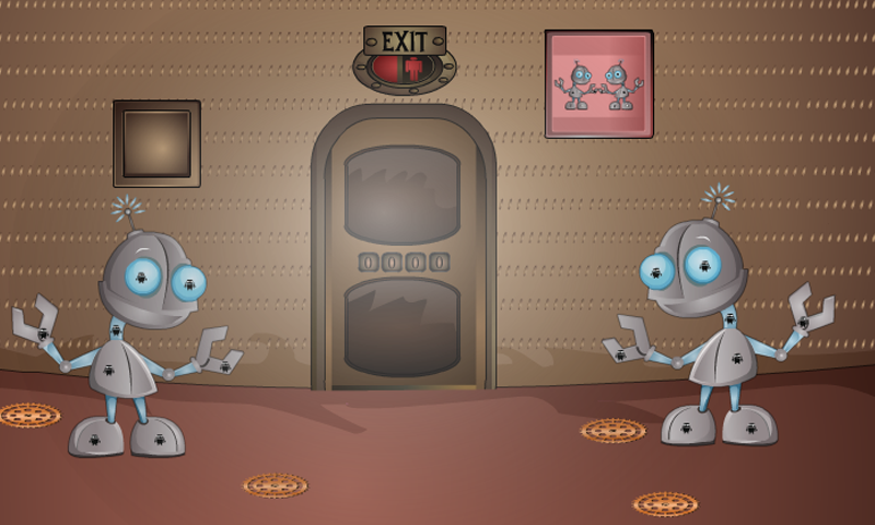 Escape Games-Cyborg Room - Gameplay image of android game